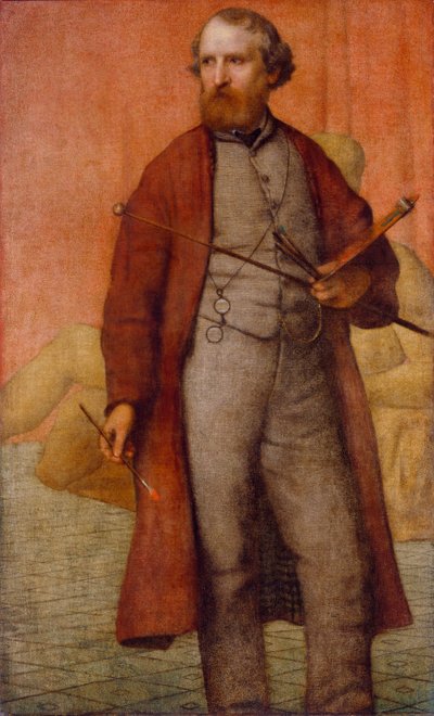 Selbstporträt, ca. 1860 von William Page